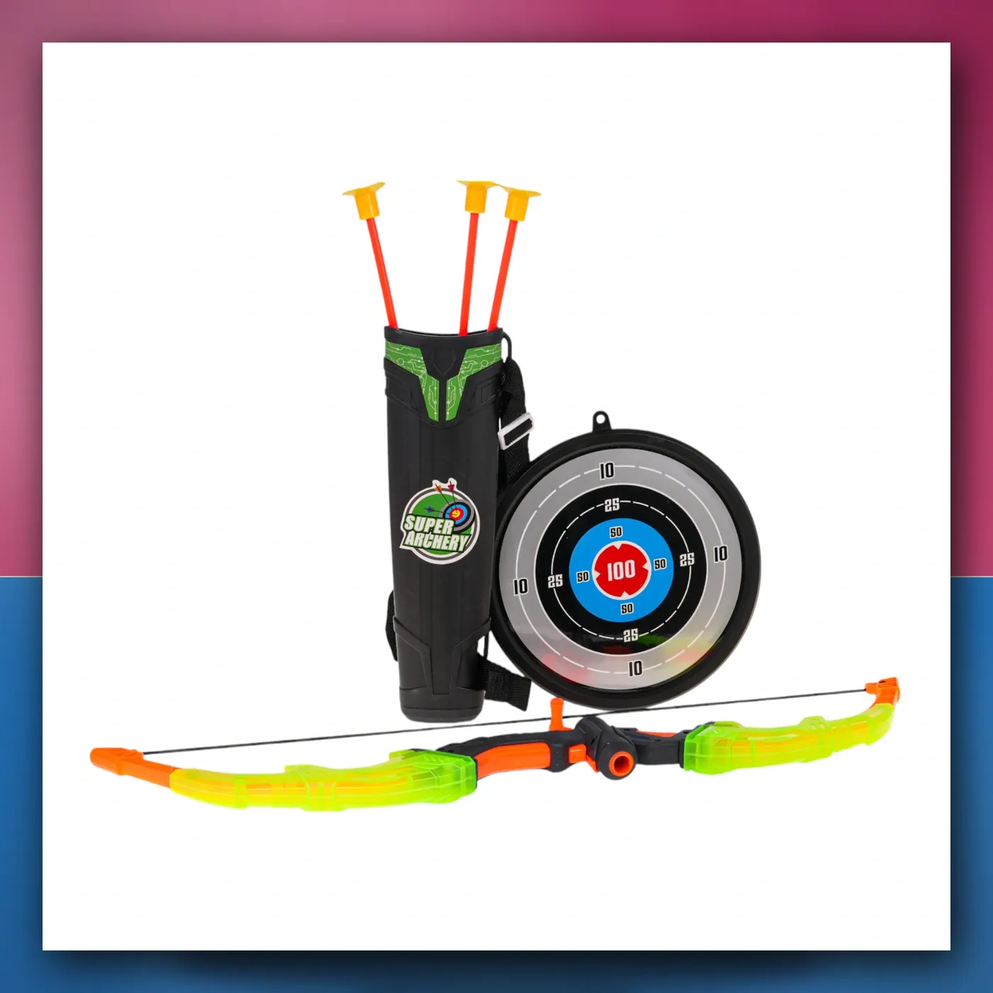 set Strijelca s torbicom za strijele + Dodaci - slika 1