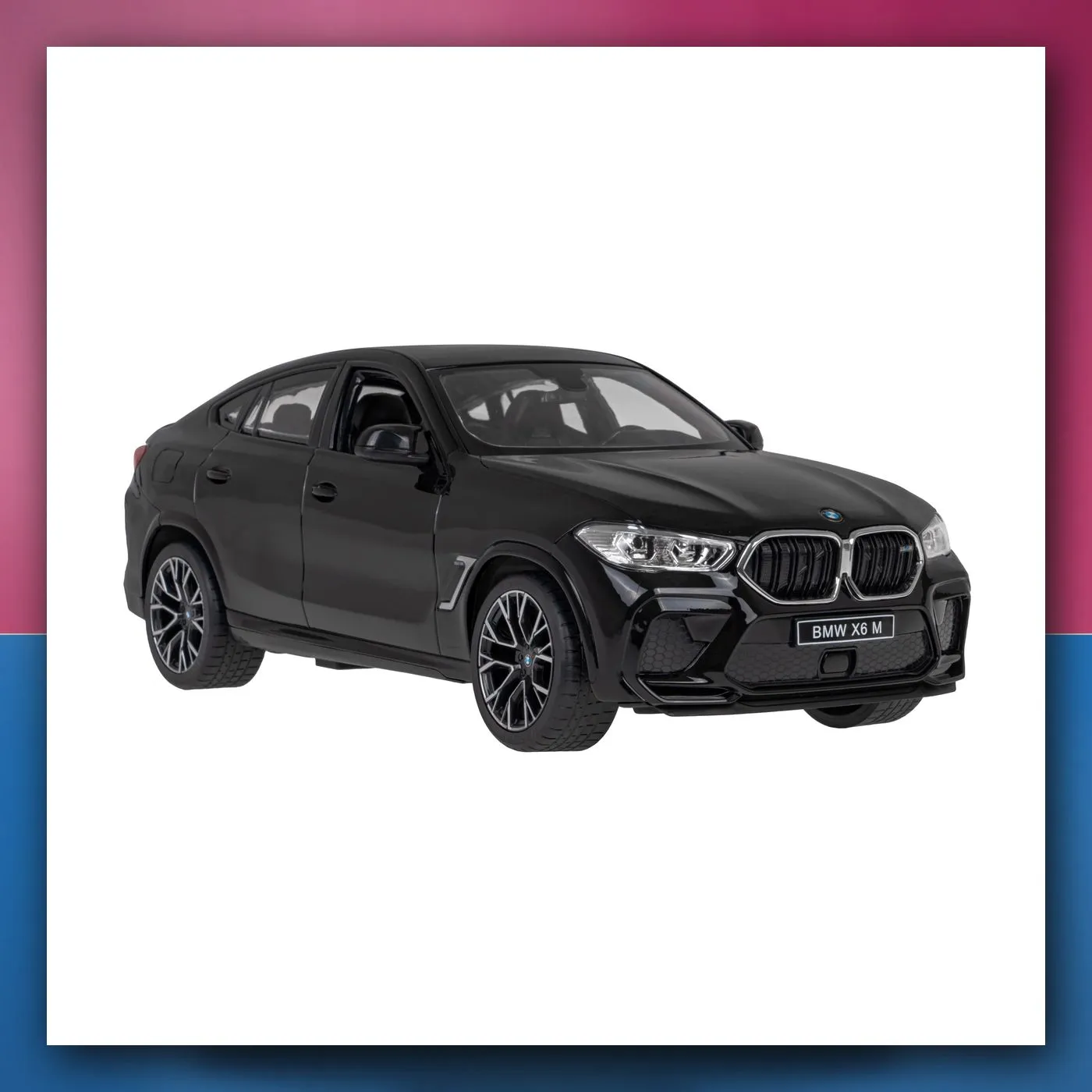 RC BMW X6 M crni RASTAR 1:14 + daljinski upravljač 2,4 GHz