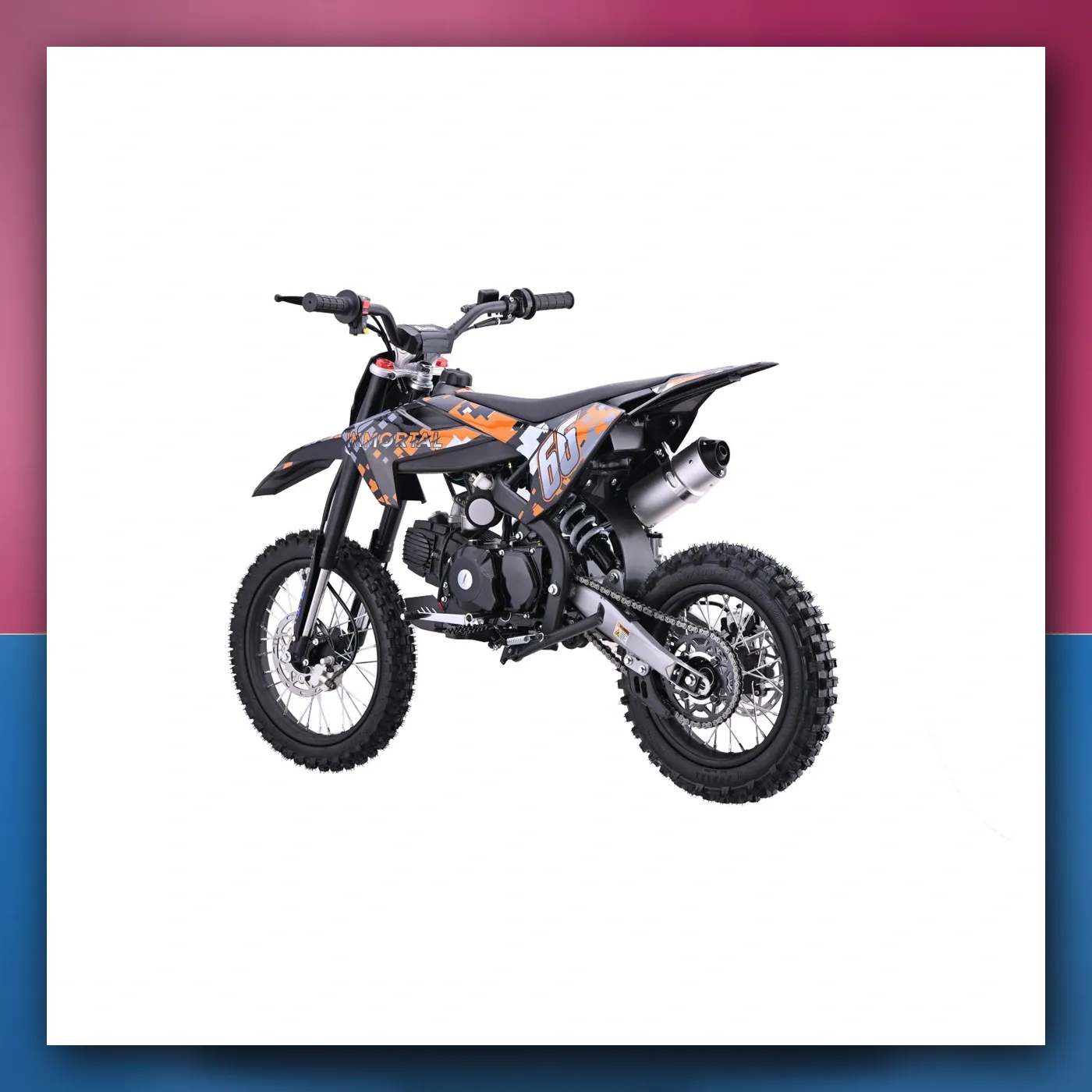 Motor na akumulator Motorni 110CM IMMORTAL narančasti Križ - slika 1