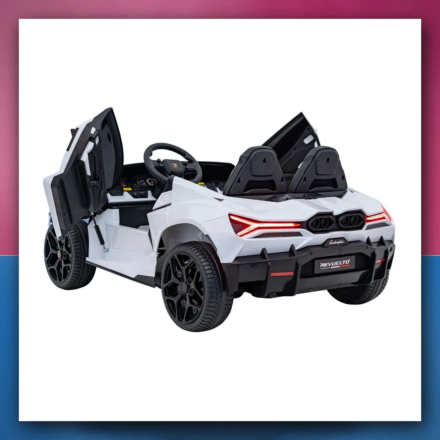 Auto na akumulator Lamborghini Revuelto XL bijeli - slika 1