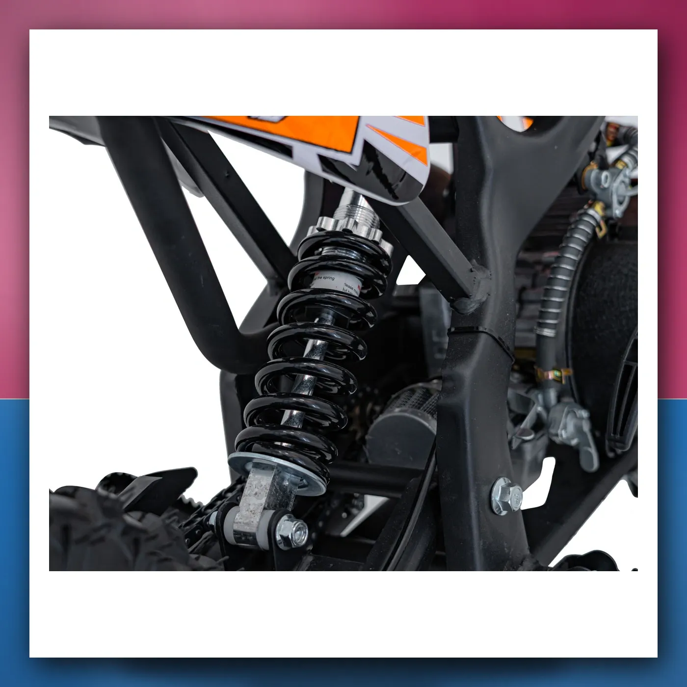 Motor na akumulator Motorni 49CC STORM narančasti - slika 1