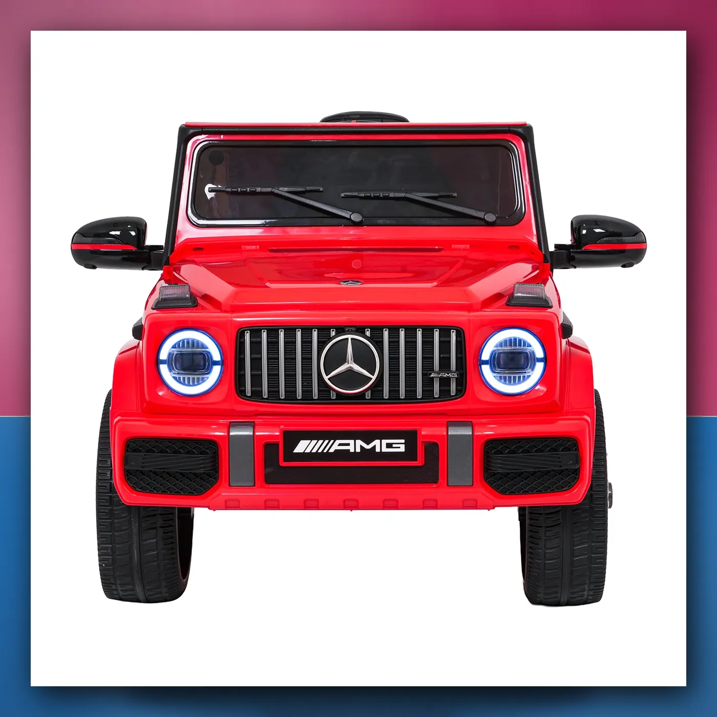 Auto na akumulator Mercedes G63 AMG LIFT crveni - slika 1