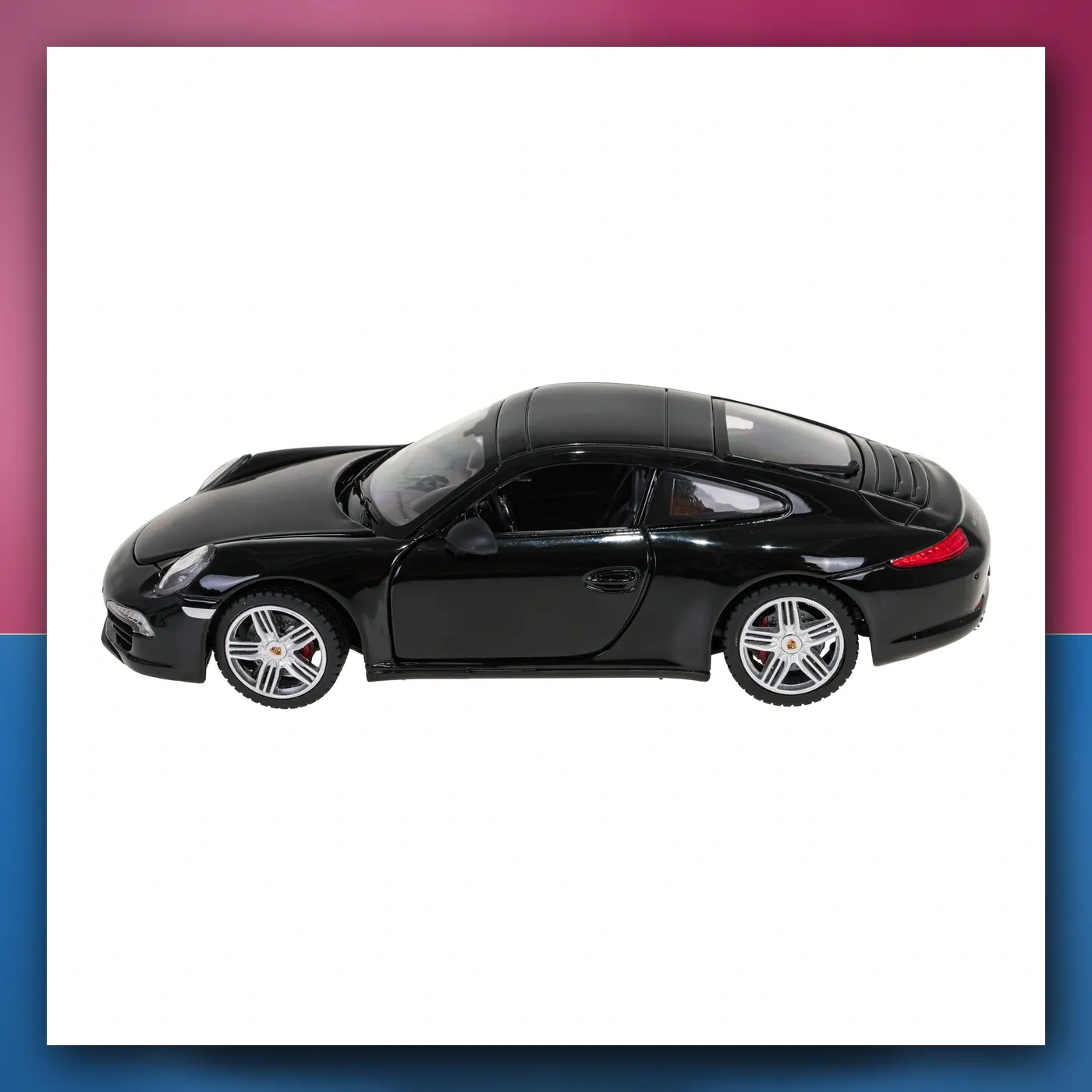 Metalni automobil Porsche 911 1:24 crni RASTAR