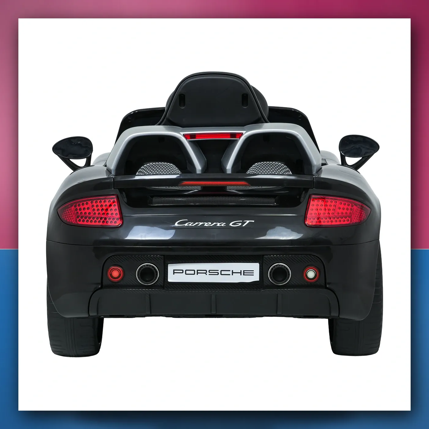 Auto na akumulator Porsche 911 Carrera crni - slika 1