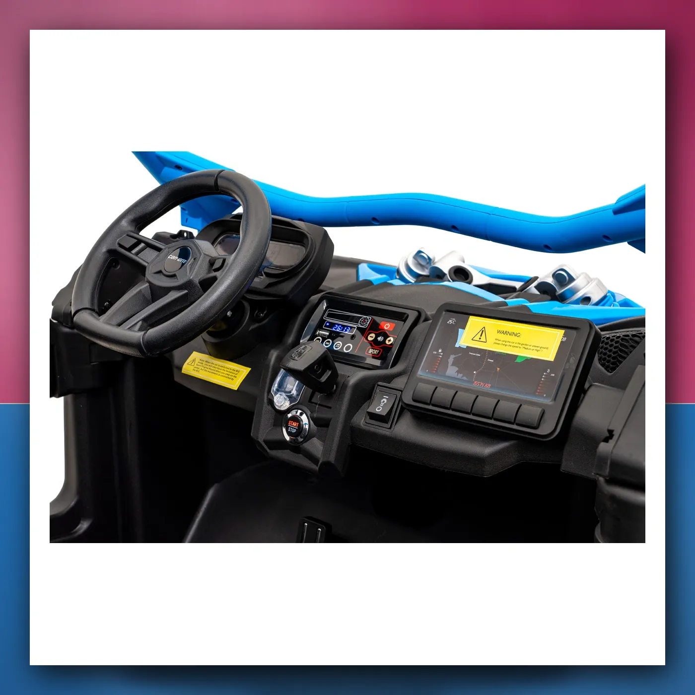 Buggy na akumulator Maverick Turbo RR STRONG plavi - slika 1