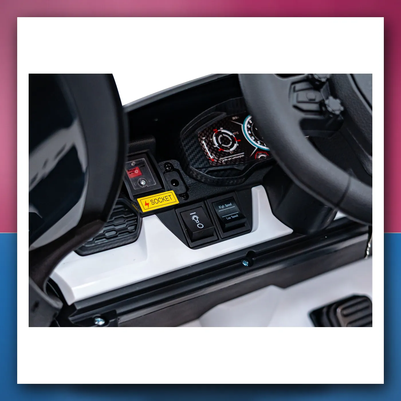 Auto na akumulator Lamborghini Revuelto XL bijeli - slika 1