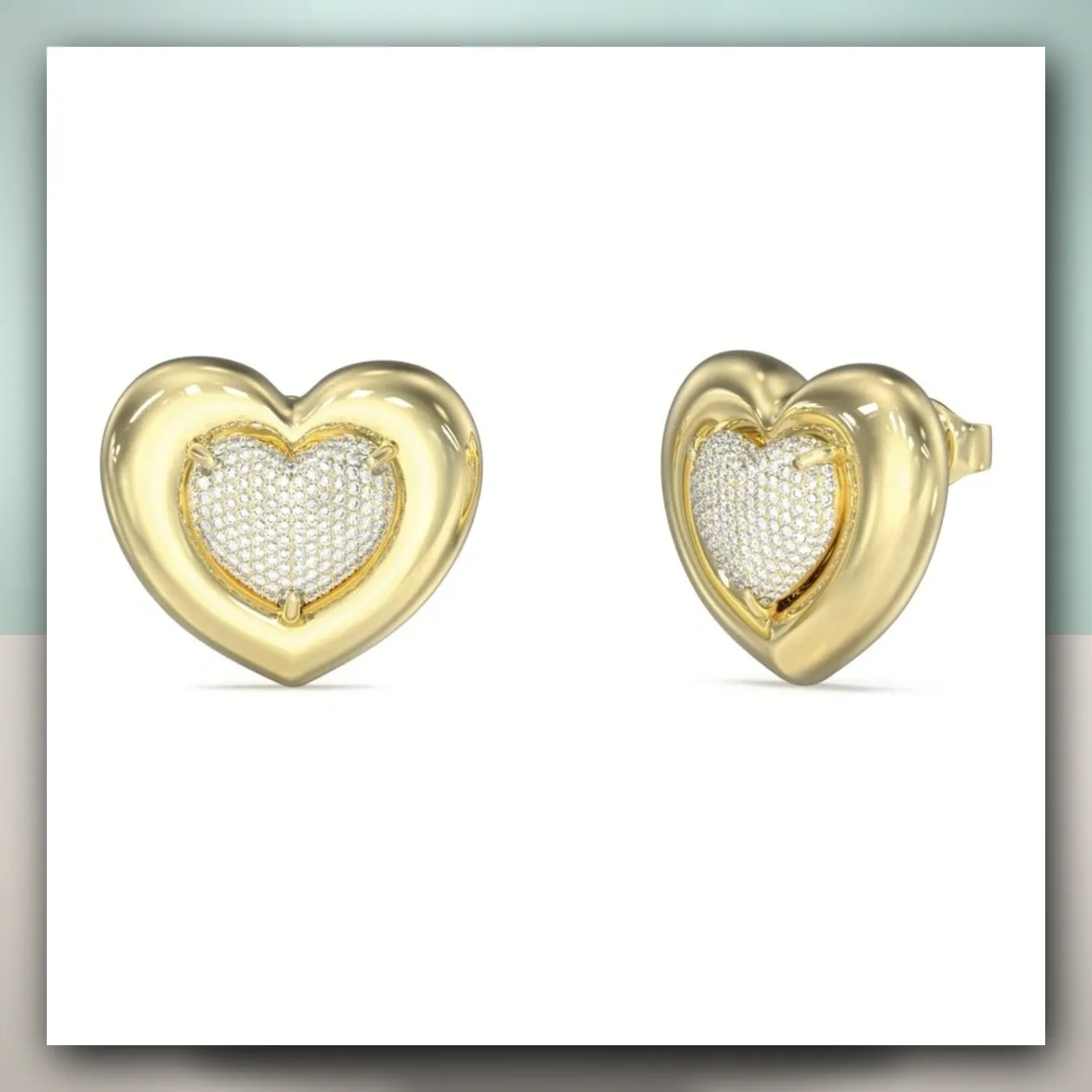 Naušnice Guess JUBE05459JWYGT/U