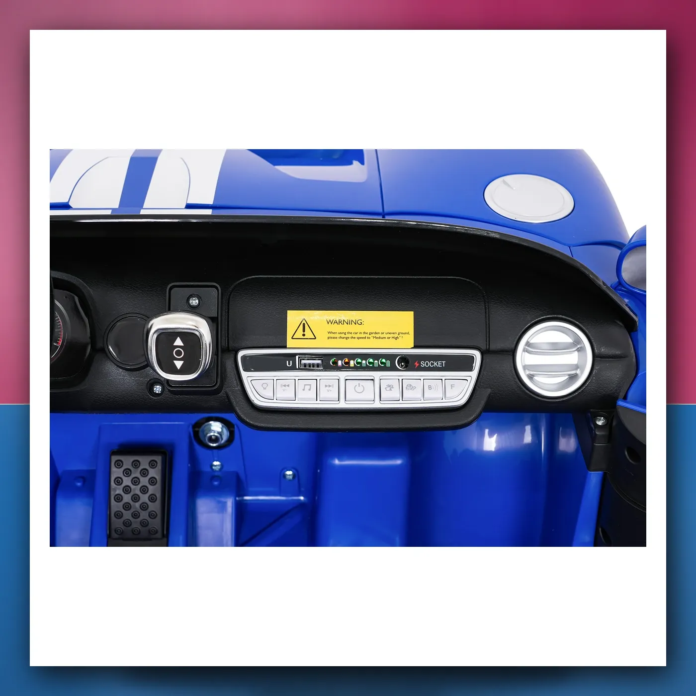 Auto na akumulator Ford GT plavi - slika 1