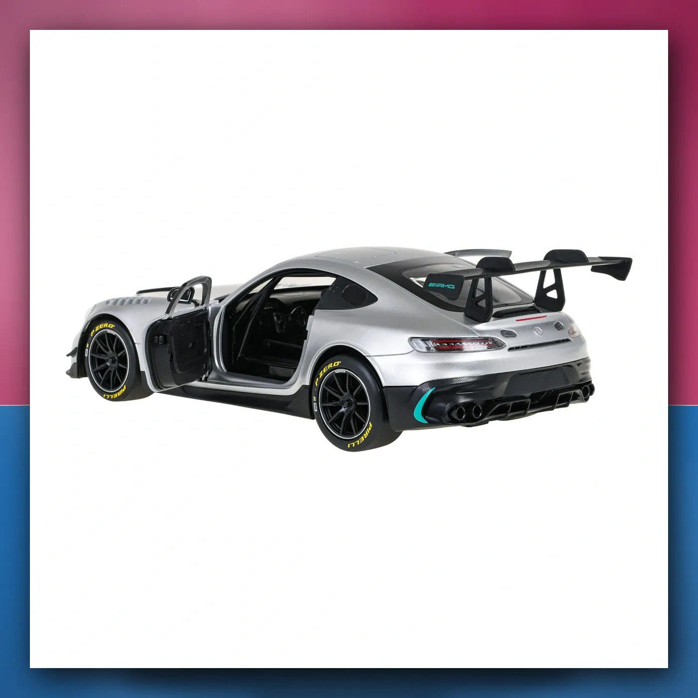 RC autić 1: 14 Mercedes - AMG GT2 Siv RASTAR - slika 1