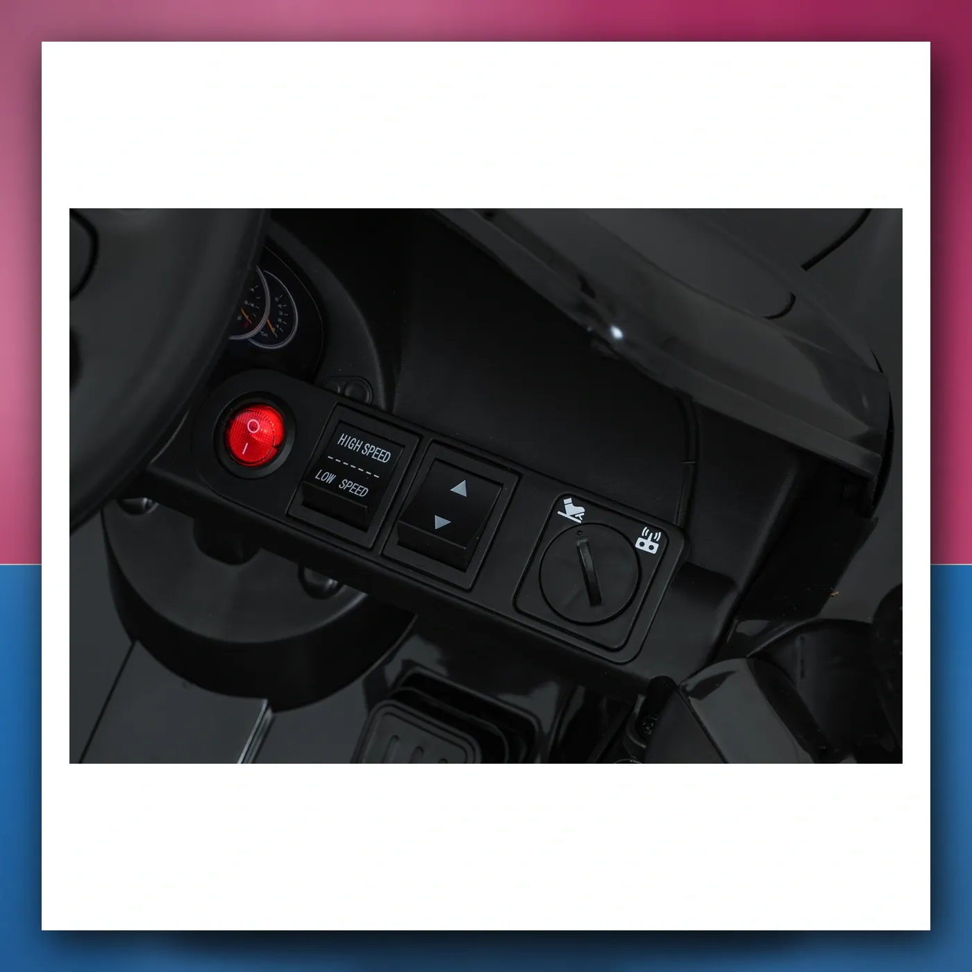 Auto na akumulator Porsche 911 Carrera crni - slika 1