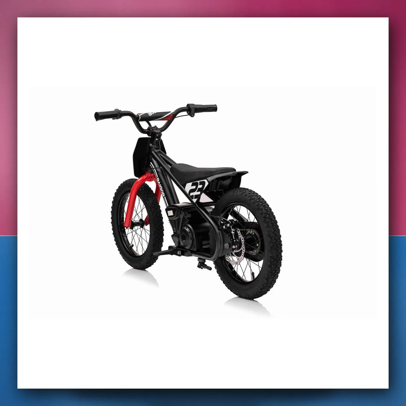 BAIGOR 23 PRO motocikl na akumulator, crni