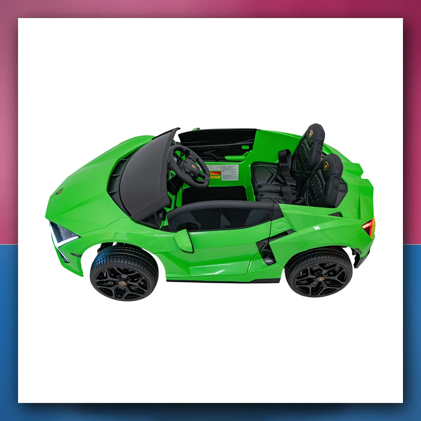 Auto na akumulator Lamborghini Revuelto XL zeleni - slika 1