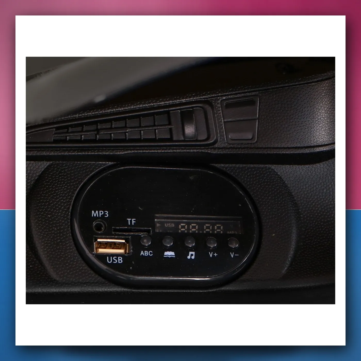 BMW I8 Lift Auto na akumulator narančasti + Daljinski upravljač + Lagani Start + 3 - pkt pojasevi + MP3 USB + LED - slika 1