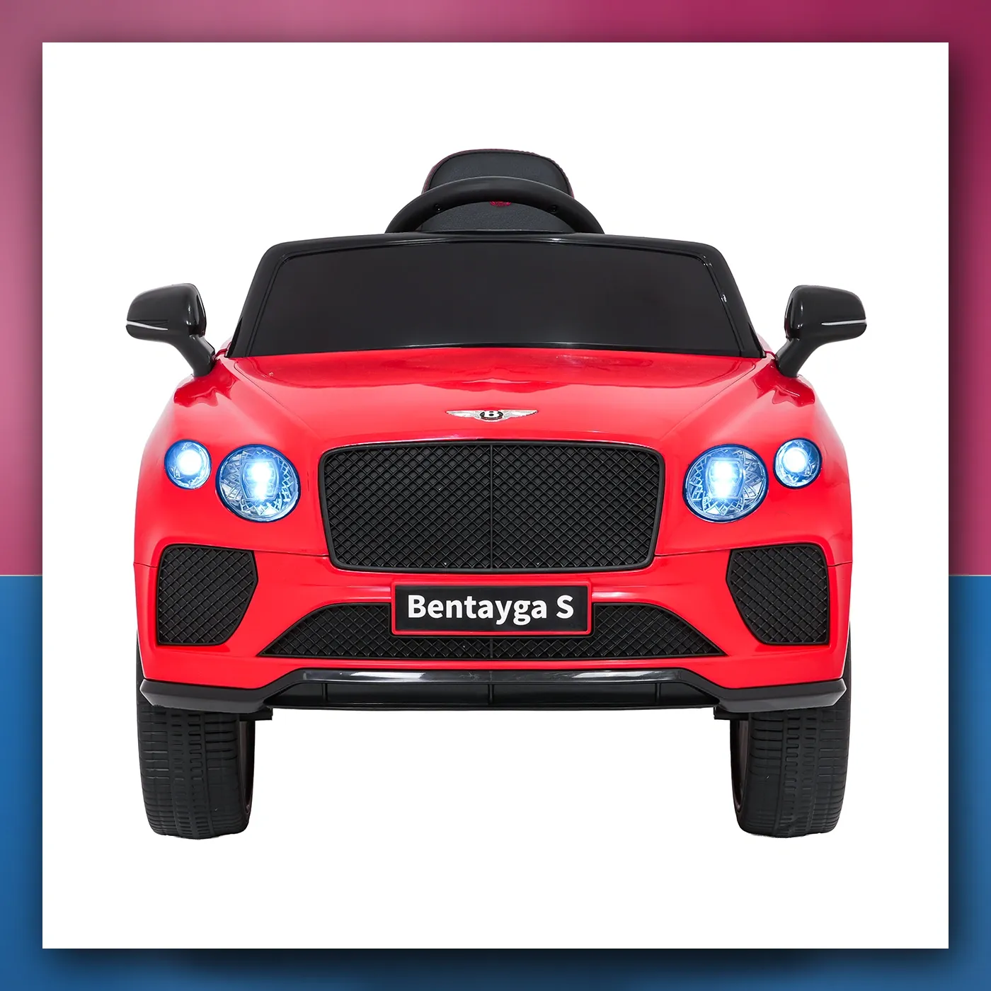 Auto na akumulator Bentley Bentayga S crveni - slika 1