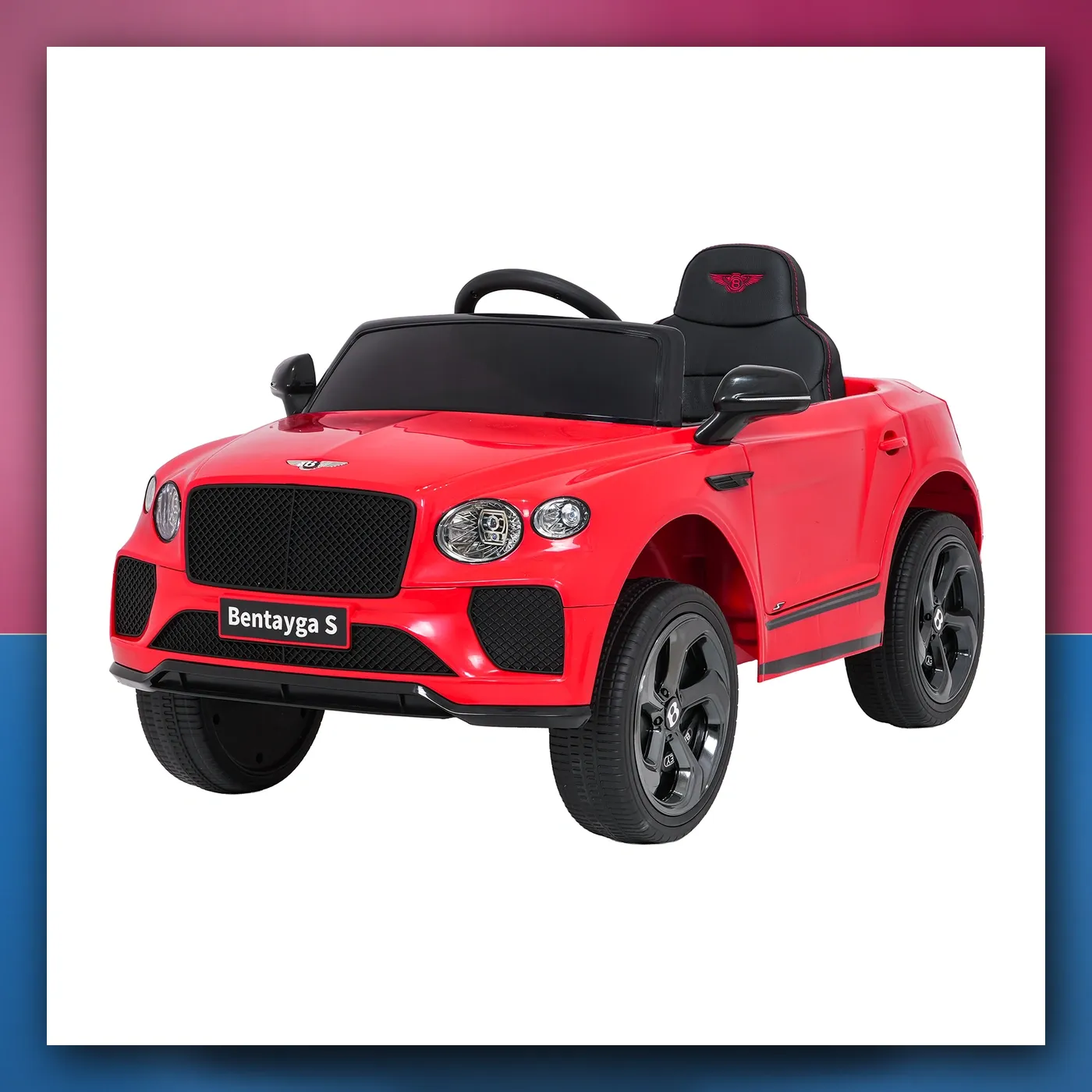 Auto na akumulator Bentley Bentayga S crveni - slika 1