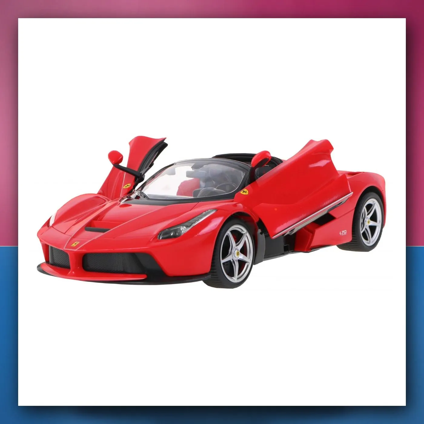 Ferrari LaFerrari Aperta crveni RASTAR model 1:14 autić na daljinsko upravljanje + daljinski upravljač 2,4 GHz