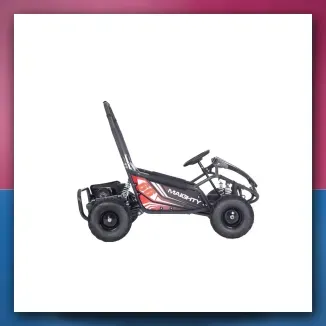 Auto na akumulator Gokart Električni MAIGHTY crni - slika 2