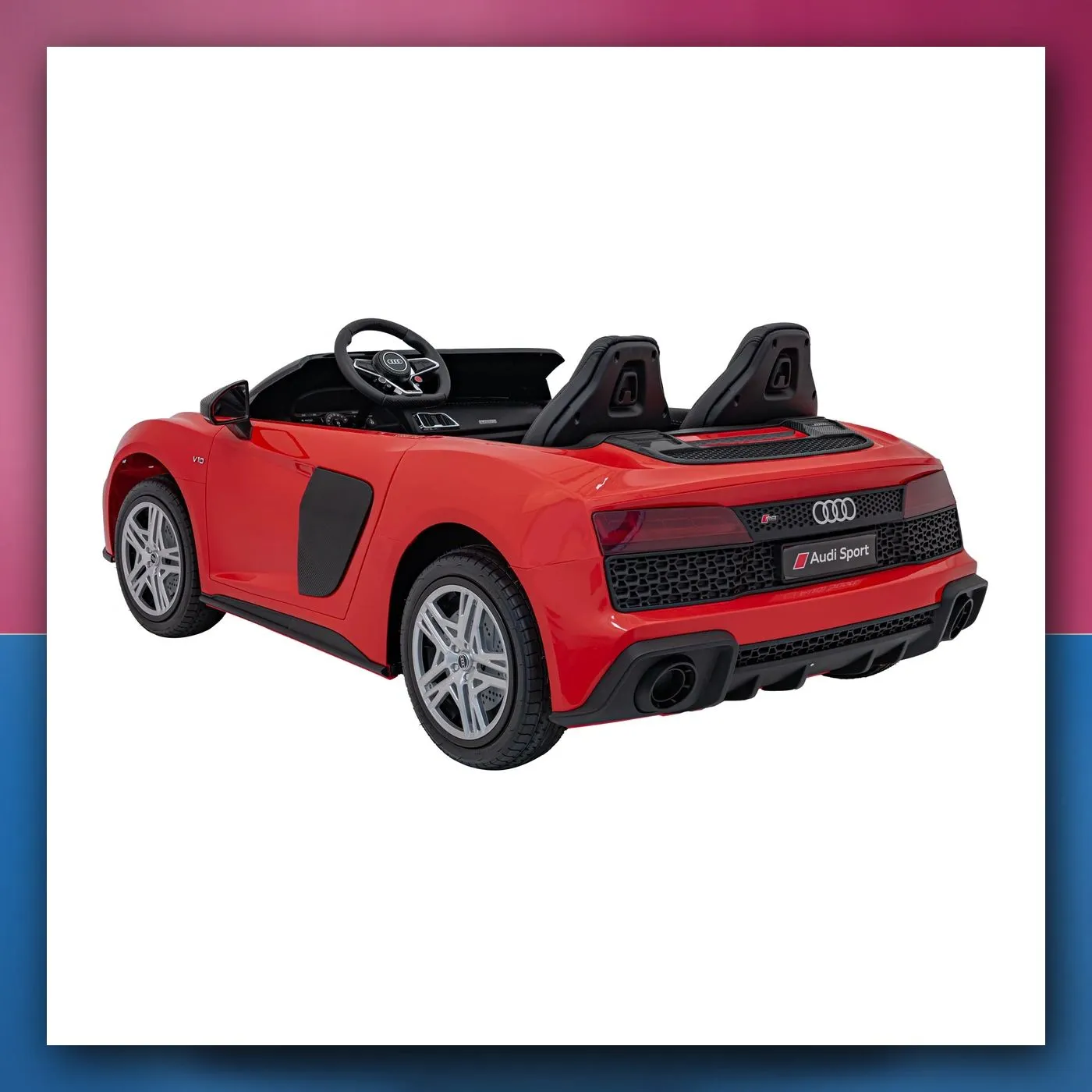 Audi Spyder R8 LIFT na akumulator, crveni