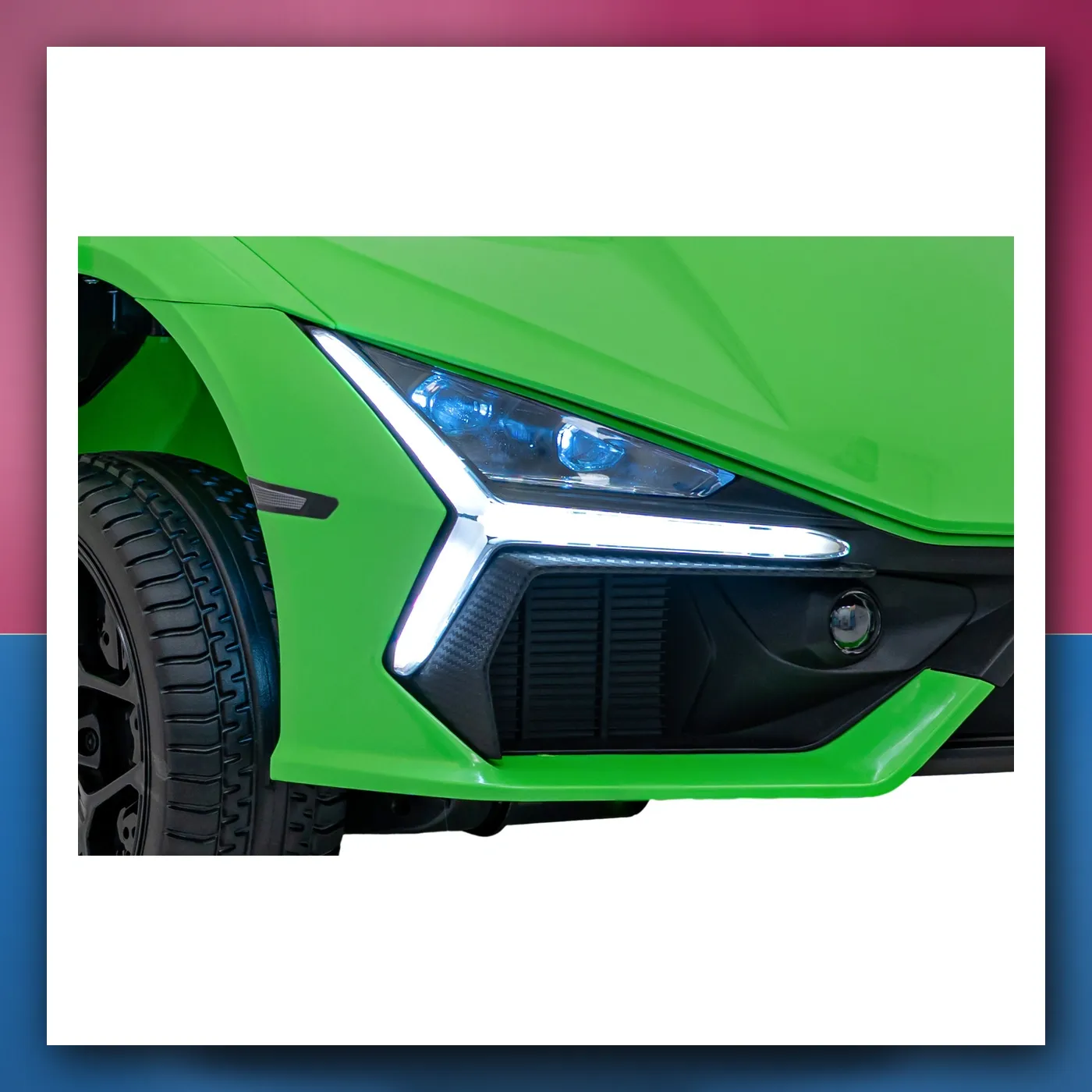Auto na akumulator Lamborghini Revuelto XL zeleni - slika 1