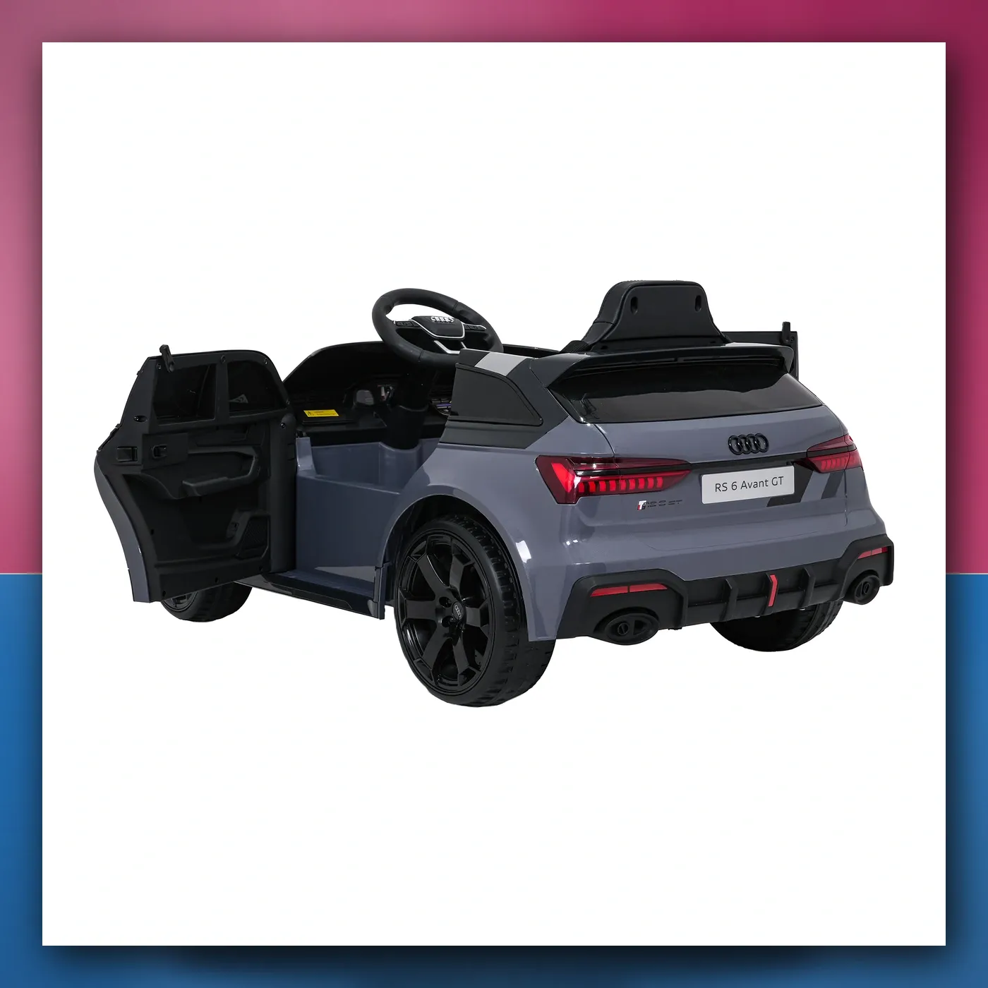 Auto na akumulator Audi RS6 Avant GT sivi