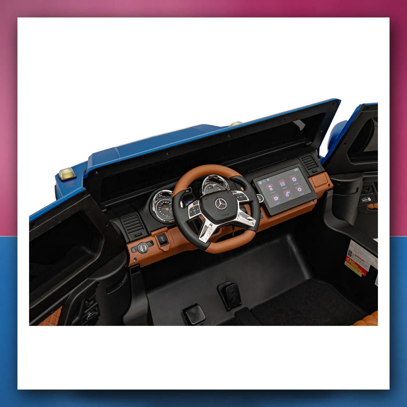 Auto na akumulator Mercedes Benz MAYBACH G650 STRONG plavi - slika 1