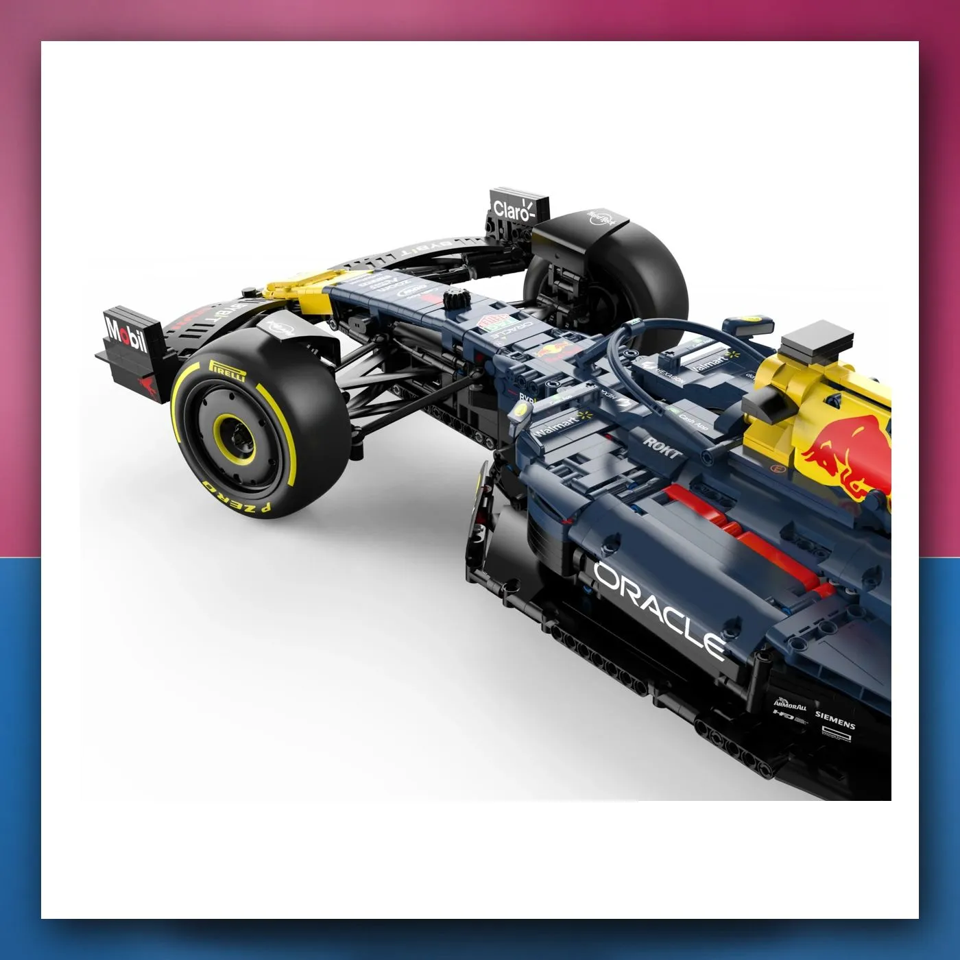 Bolid na daljinsko upravljanje Red Bull F1 RB19 Body Kit 1:16 plavi RASTAR