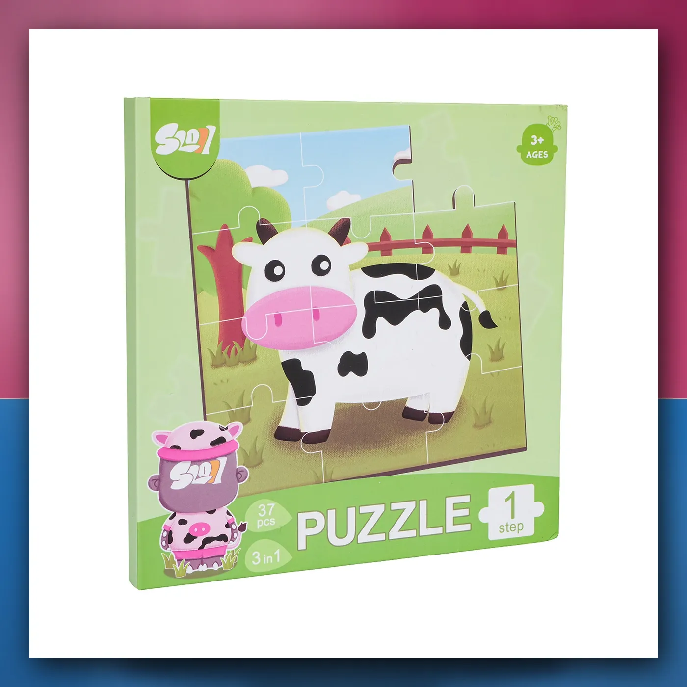 Magnetične Puzzle Životinje + Knjižica - slika 1