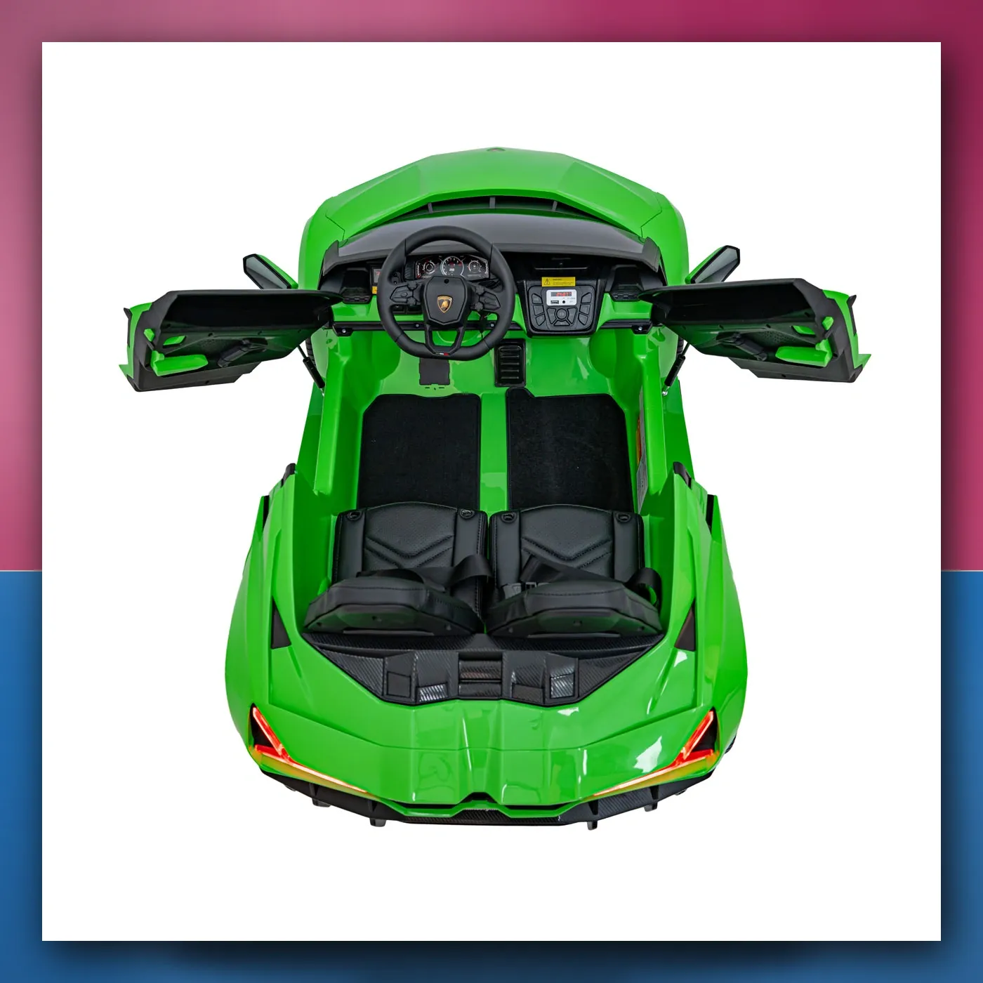 Auto na akumulator Lamborghini Revuelto XL zeleni - slika 1