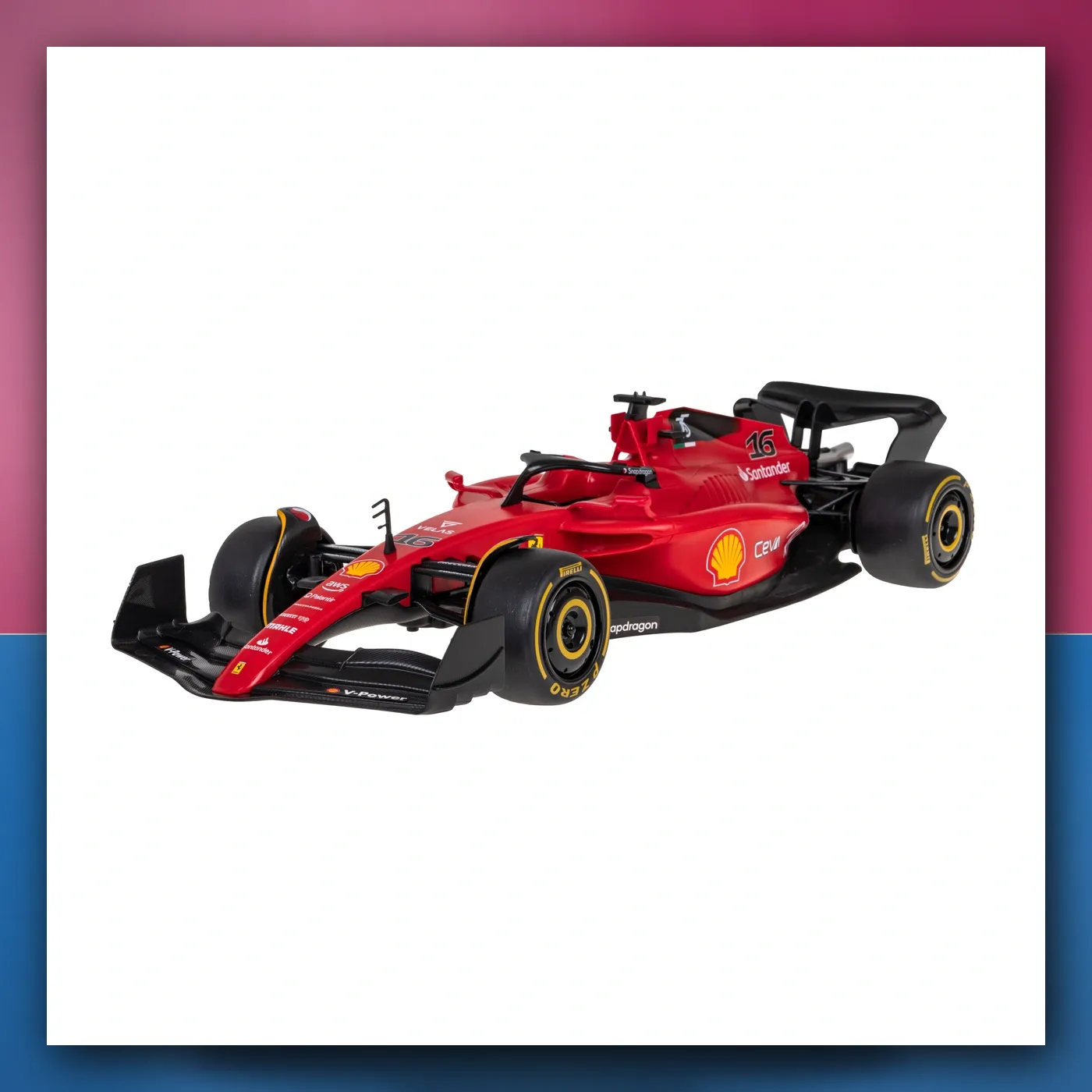 RC Ferrari F1 75 crveni RASTAR 1:12 + daljinski upravljač 2,4 GHz - slika 1