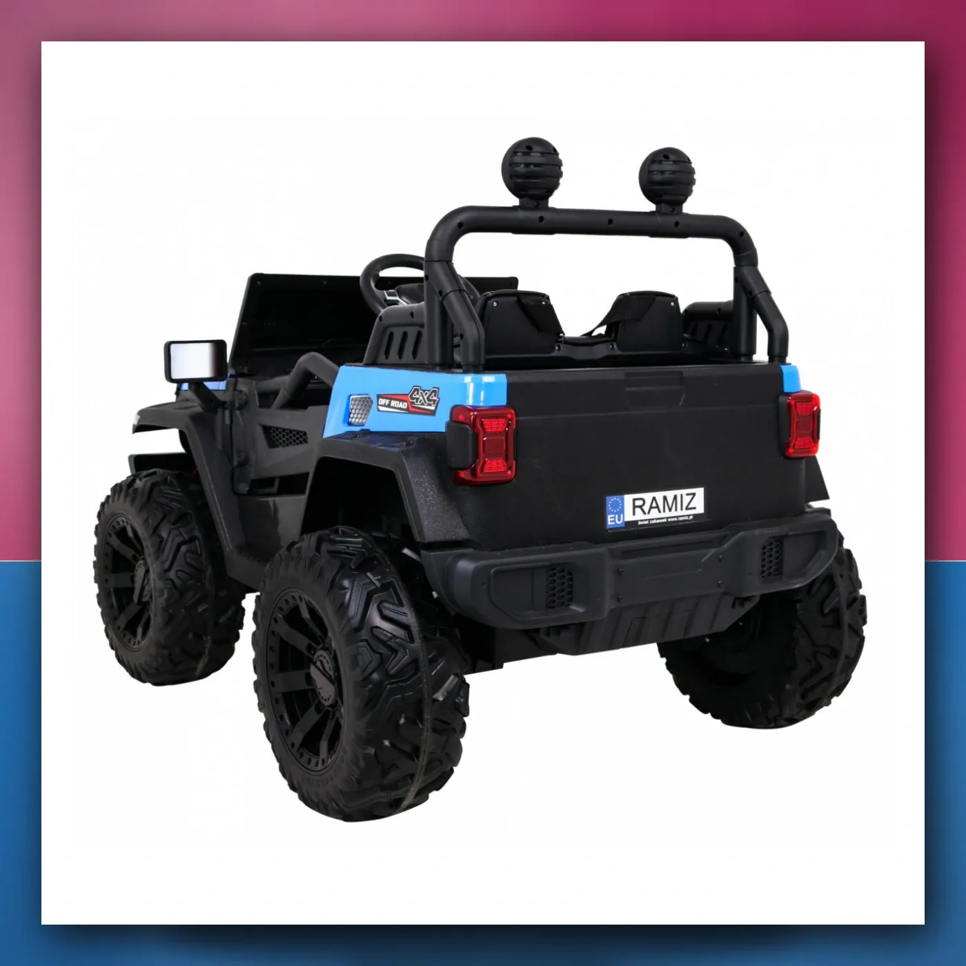 Auto na akumulator Master Of Terain plavi - slika 1