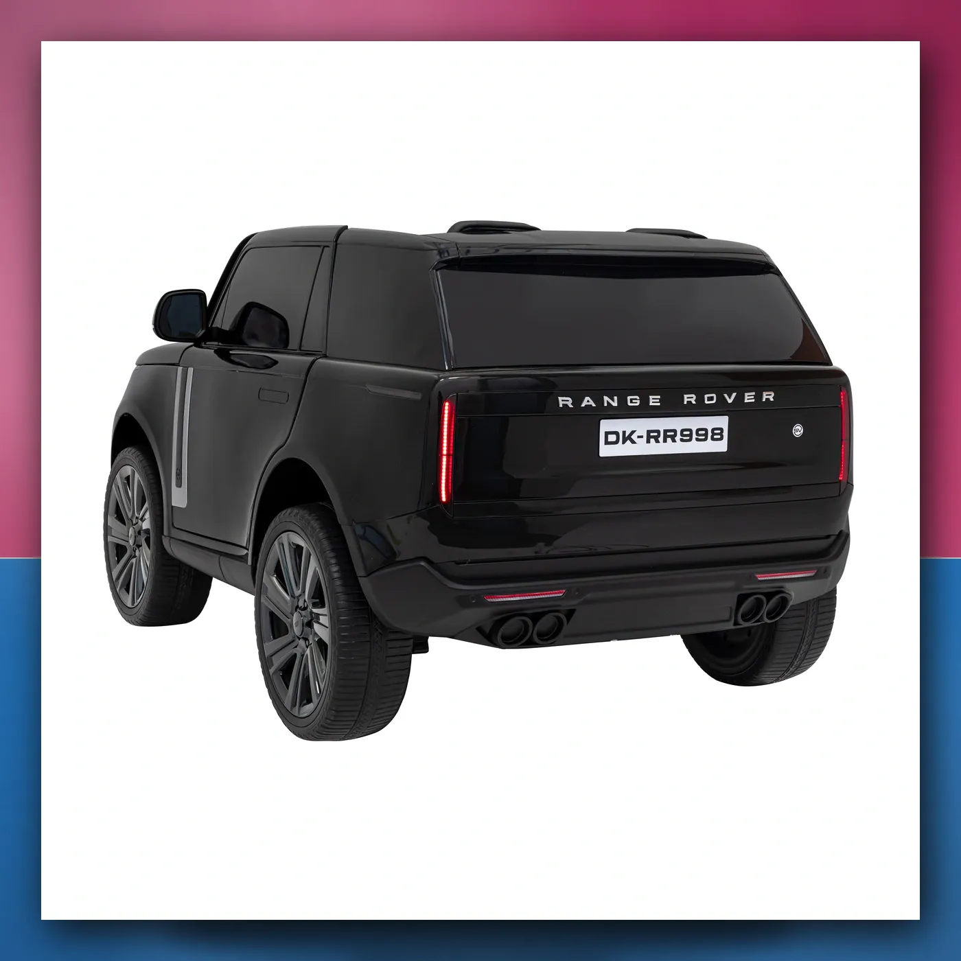 Auto na akumulator Range Rover SUV Lift crni - slika 1