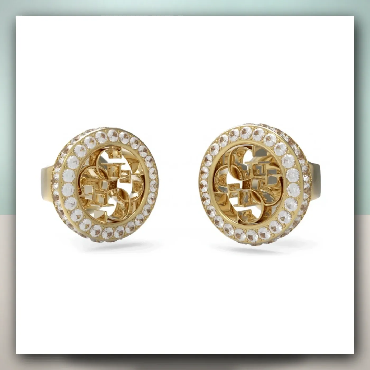 Naušnice Guess JUBE04164JWYGT/U