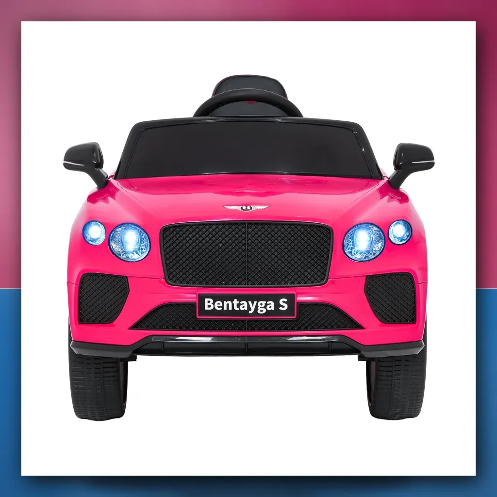Auto na akumulator Bentley Bentayga S ružičasti - slika 2