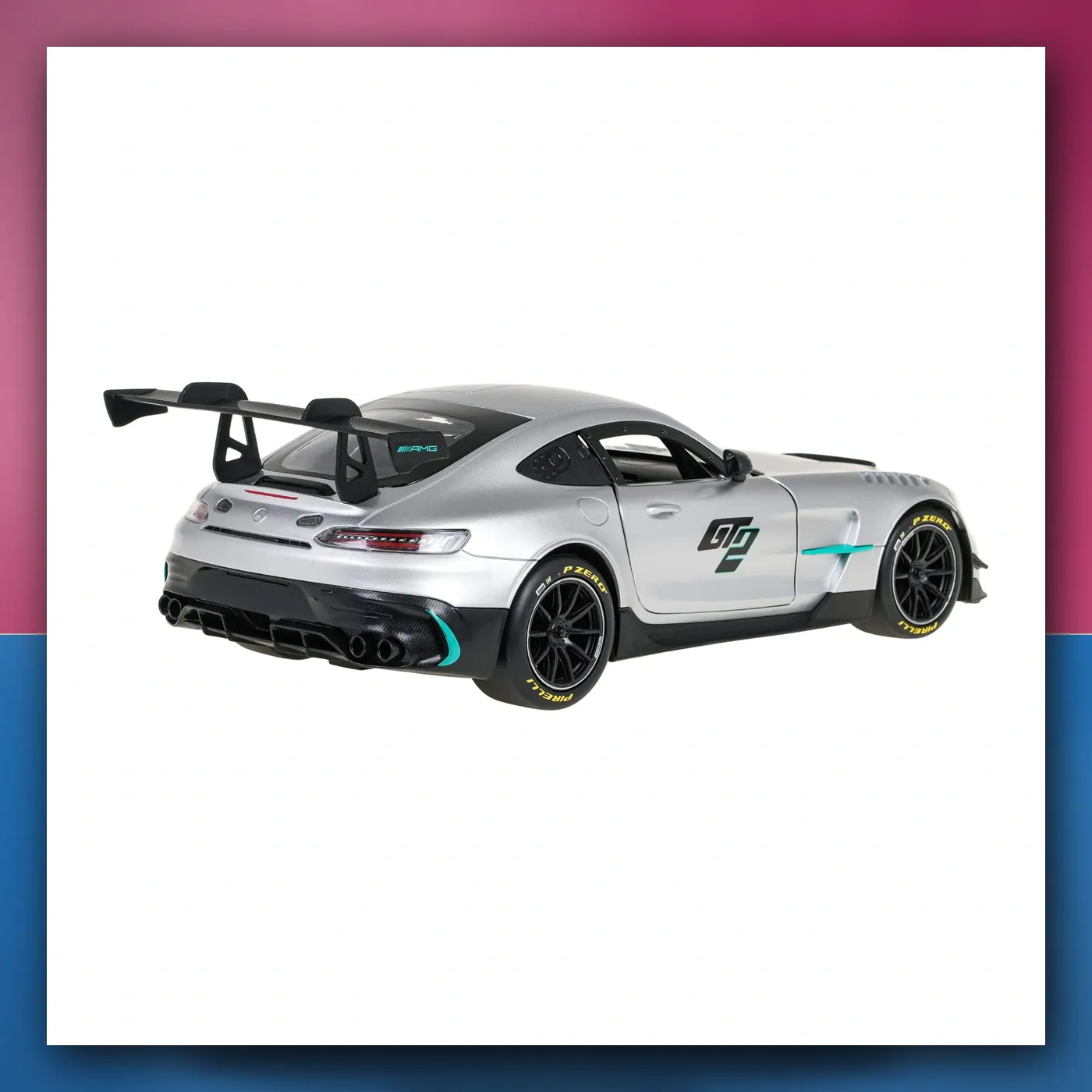 RC autić 1: 14 Mercedes - AMG GT2 Siv RASTAR - slika 1