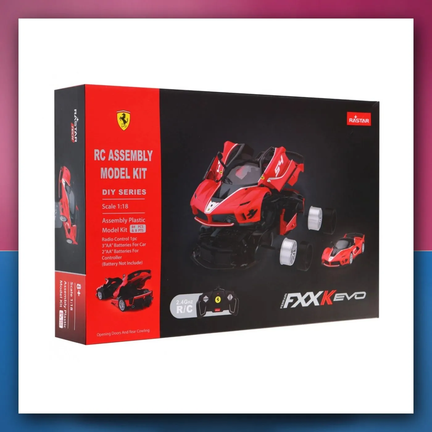 Ferrari FXX-K Evo RASTAR model 1:18 autić na daljinsko upravljanje + daljinski upravljač 2,4 GHz