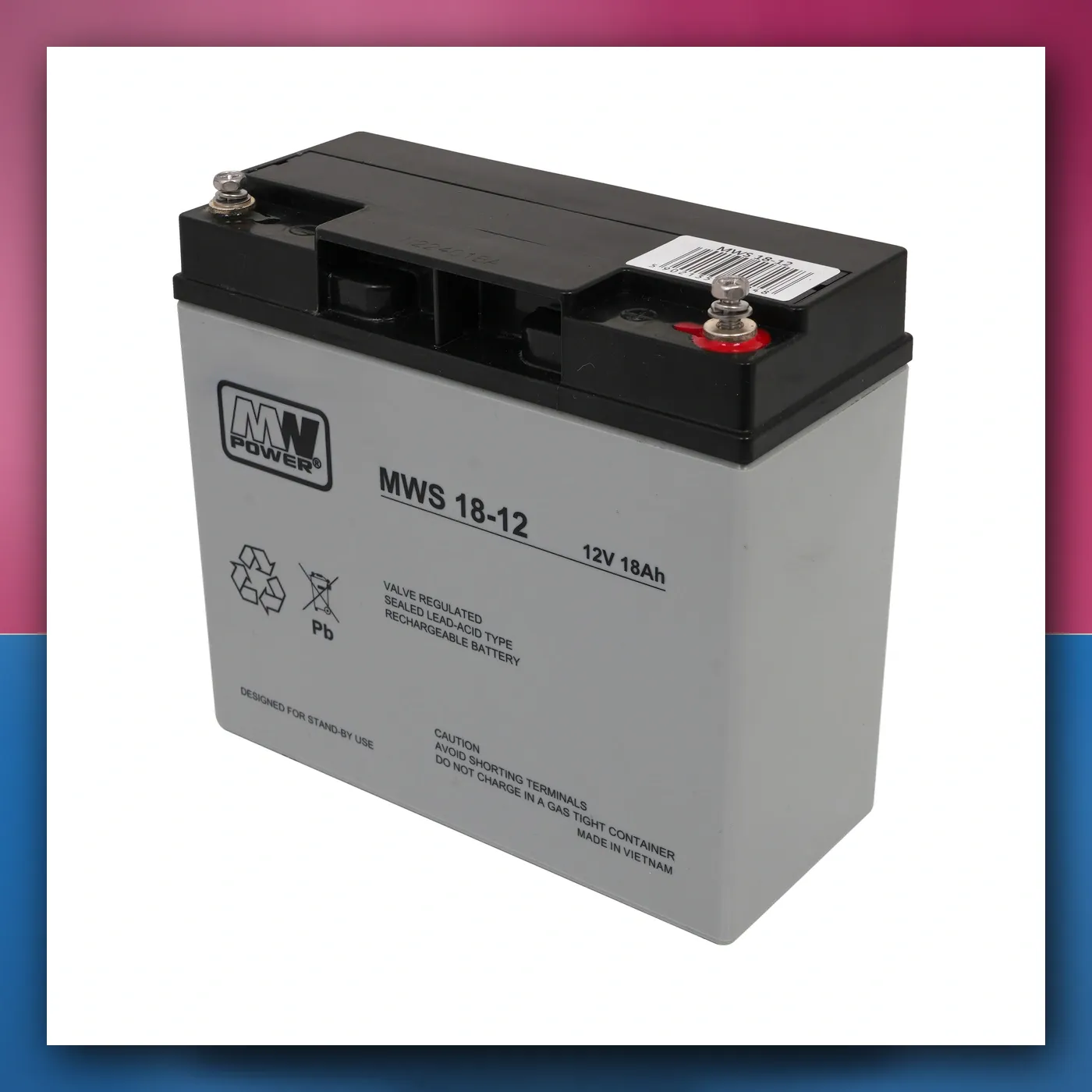 Dijelovi auta akumulator 12V / 18AH - slika 1