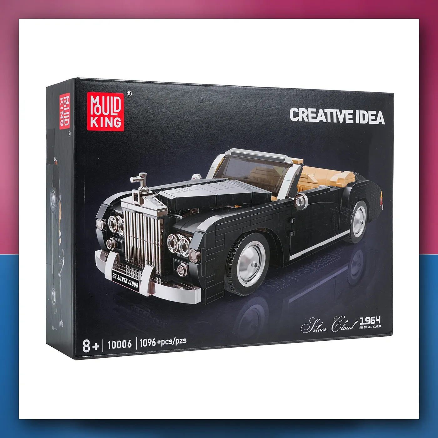 Set kockica Mali auto Retro 1096el. - slika 1