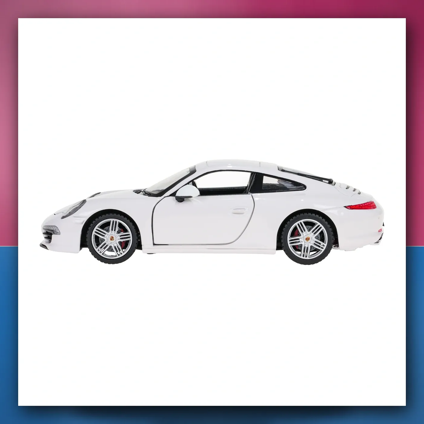 Metalni automobil Porsche 911 1:24 bijeli RASTAR