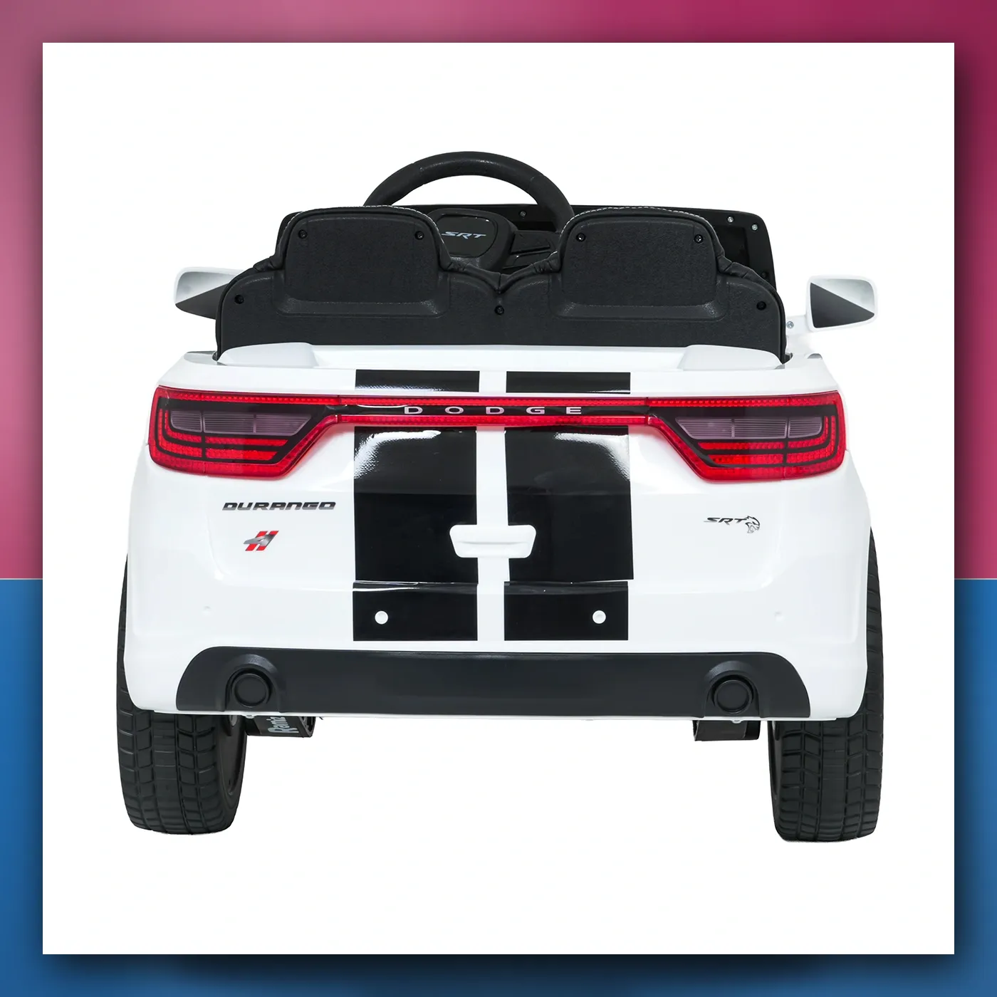 Auto na akumulator Dodge Durango bijeli - slika 1