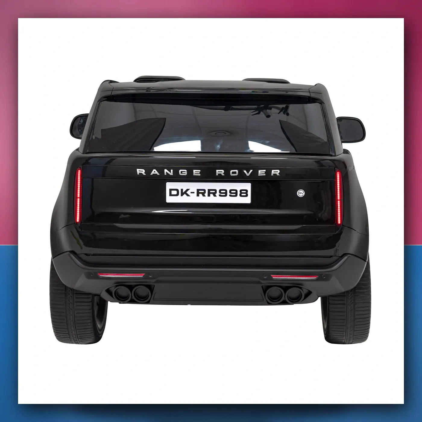 Auto na akumulator Range Rover SUV Lift crni - slika 1