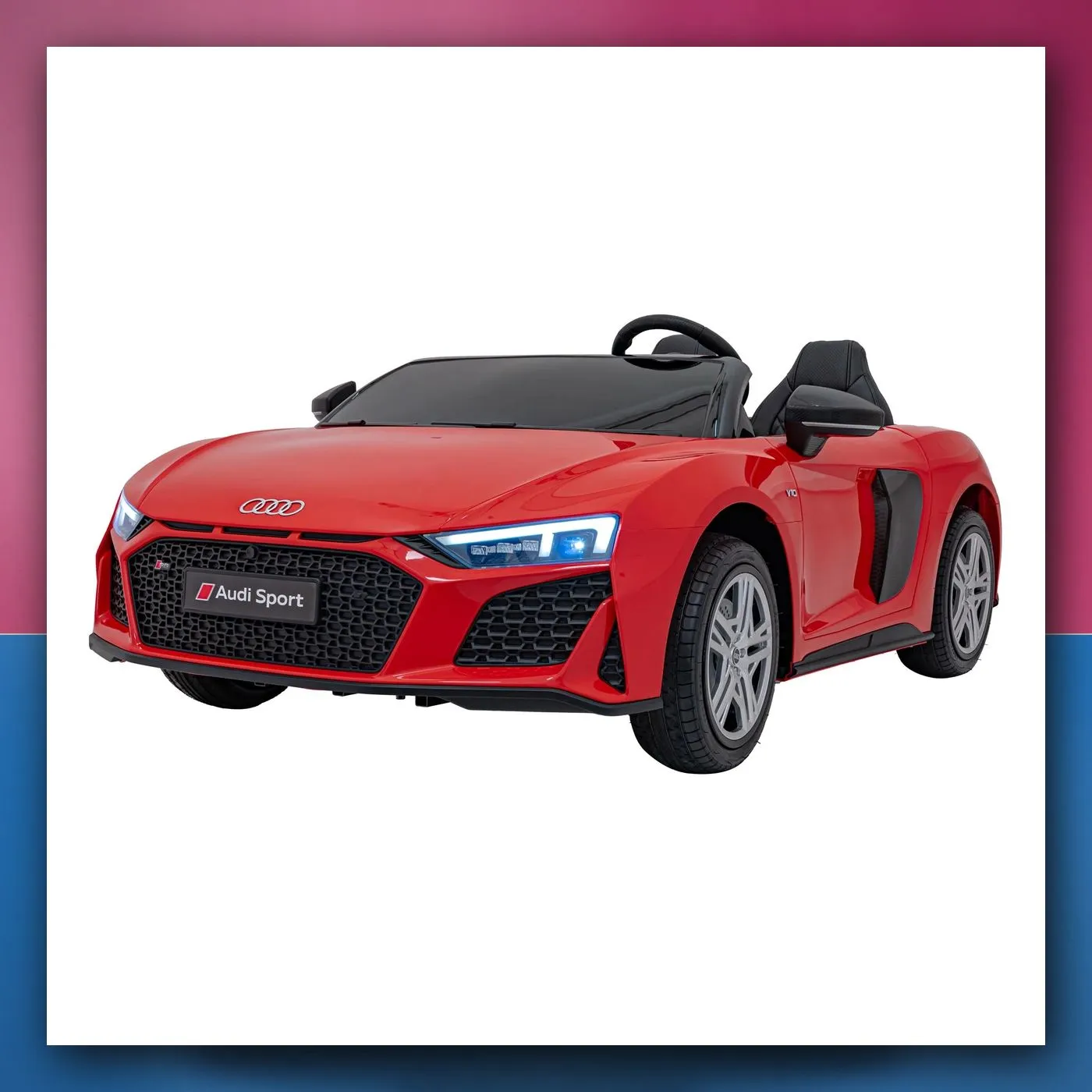 Audi Spyder R8 LIFT na akumulator, crveni