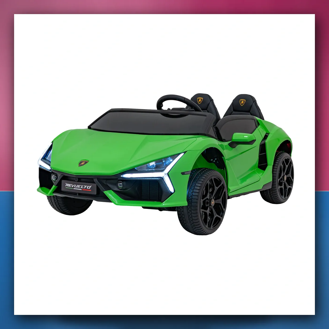 Auto na akumulator Lamborghini Revuelto XL zeleni - slika 1