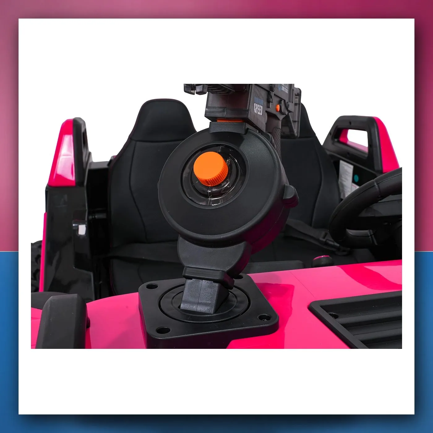 Buggy na akumulator PROSPECTOR 4×4 STRONG ružičasti
