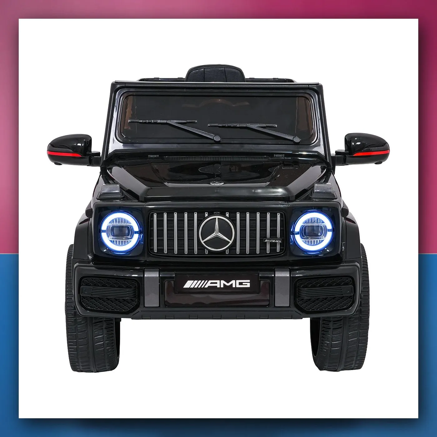Auto na akumulator Mercedes G63 AMG LIFT crni - slika 1