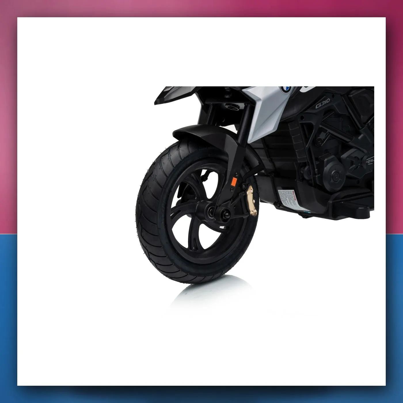 Motocikl na akumulator BMW G310GS crni - slika 1