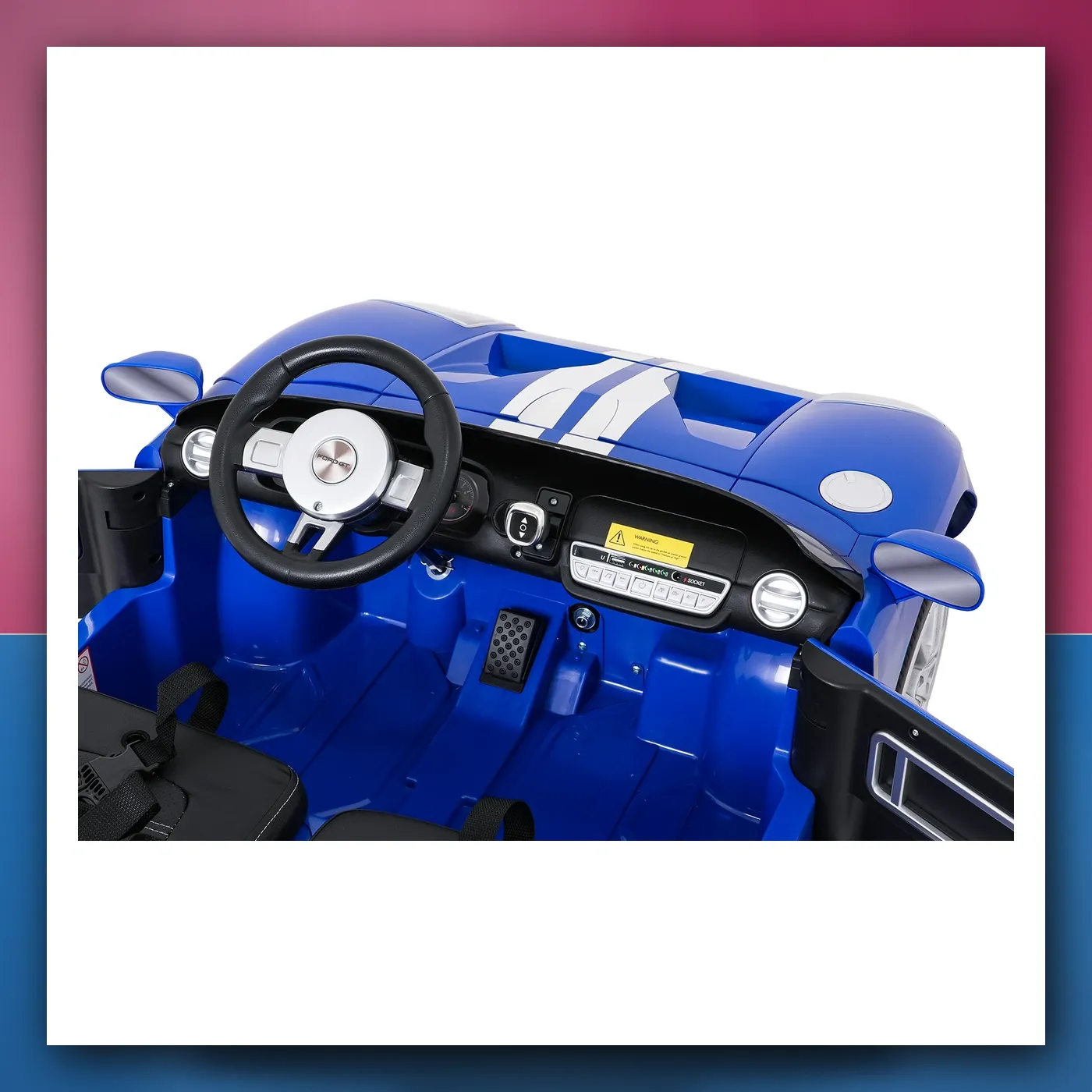 Auto na akumulator Ford GT plavi - slika 1