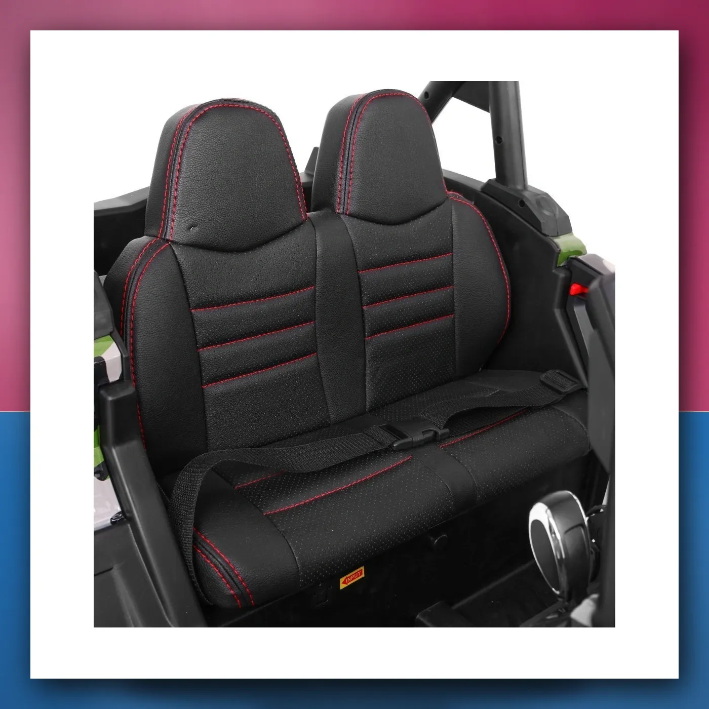 Buggy SuperStar za djecu Moro + MP4 + Pogon 4x4 + Daljinski upravljač + Prtljažnik + LED + Blokada vrata - slika 1