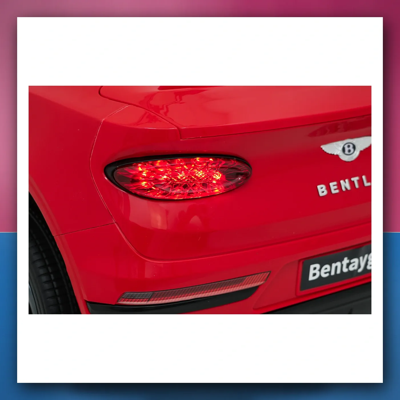 Auto na akumulator Bentley Bentayga S crveni - slika 1