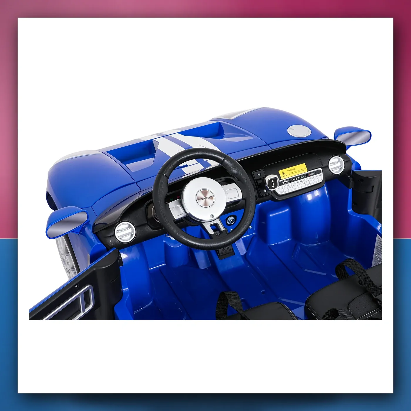 Auto na akumulator Ford GT plavi - slika 1