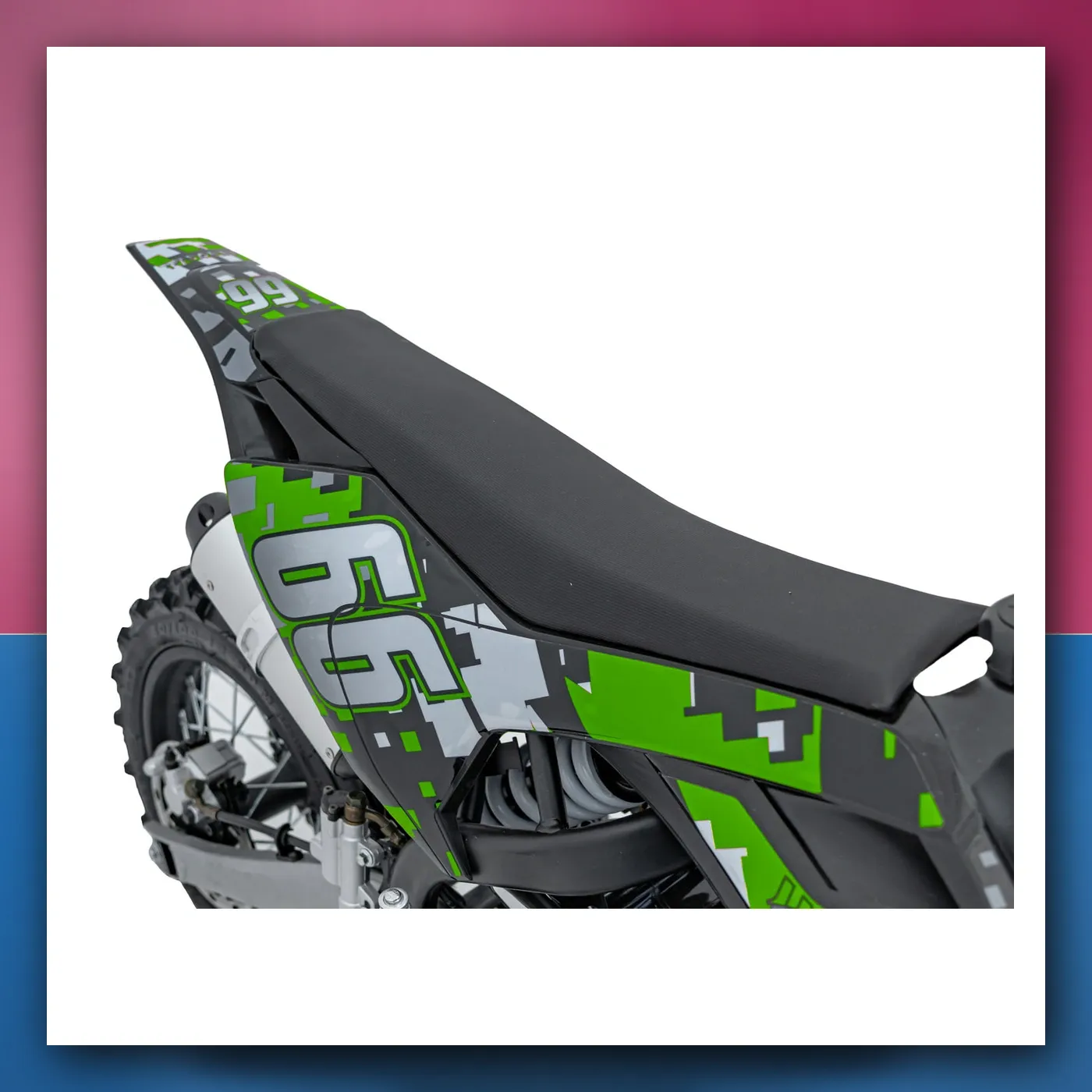 Motor na akumulator Motorni 110CM IMMORTAL zeleni Križ za tinejdžerica - slika 1